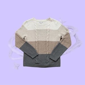 Color Block Sweater
